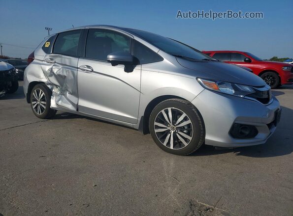 3HGGK5H84KM729975 2019 HONDA FIT Silver Front right
