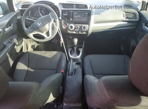 3HGGK5H84KM729975 2019 HONDA FIT Silver Dashboard view