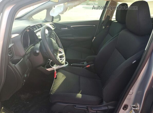 3HGGK5H84KM729975 2019 HONDA FIT Silver Front interior view