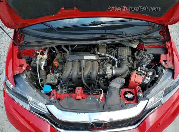 3HGGK5H84LM729928 2020 HONDA FIT Red უკანა სალონის ხედი