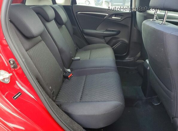 3HGGK5H84LM729928 2020 HONDA FIT Red უკანა სავარძლების ხედი