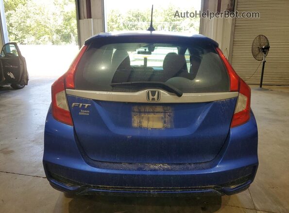 3HGGK5H85KM725059 2019 HONDA FIT Blue Rear view