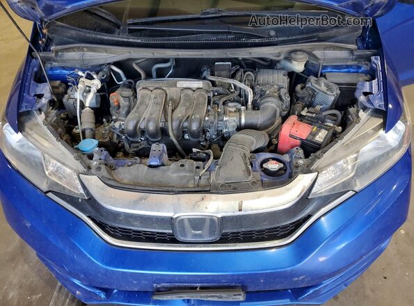 3HGGK5H85KM725059 2019 HONDA FIT Blue Rear interior view