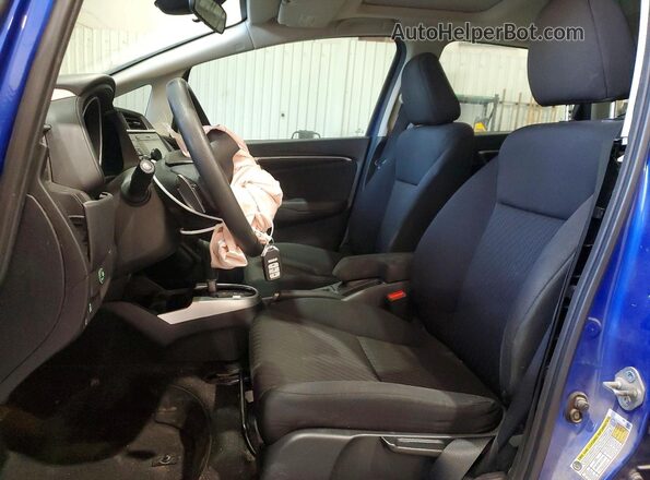 3HGGK5H85KM725059 2019 HONDA FIT Blue Front interior view
