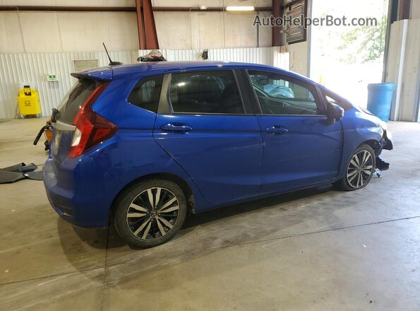 3HGGK5H85KM725059 2019 HONDA FIT Blue Rear right