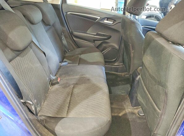 3HGGK5H85KM725059 2019 HONDA FIT Blue Rear seats view