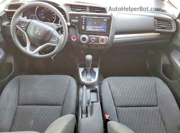 3HGGK5H85LM709140 2020 HONDA FIT White Dashboard view