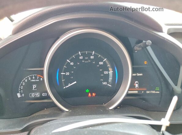 3HGGK5H85LM709140 2020 HONDA FIT White Instrument cluster view
