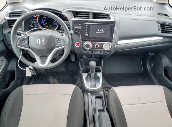 3HGGK5H85LM731087 2020 HONDA FIT Gray Առջևի վահանակի տեսք
