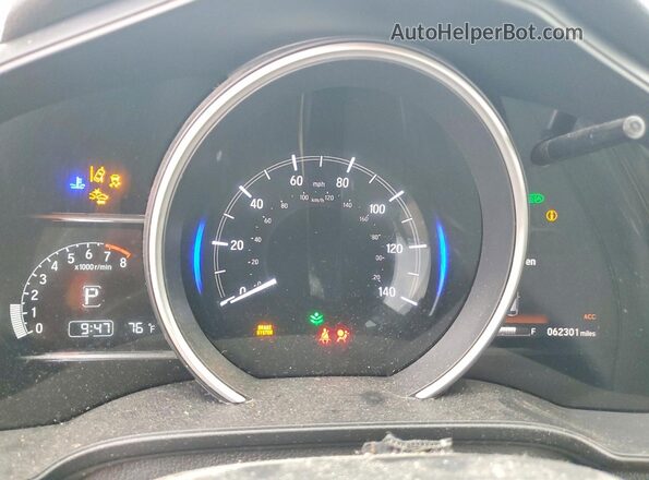 3HGGK5H85LM731087 2020 HONDA FIT Gray Սարքավորումների վահանակի տեսք