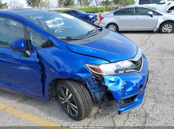 3HGGK5H86LM727291 2020 HONDA FIT Blue Widok zestawu wskaźników