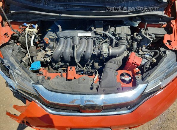 3HGGK5H87JM715454 2018 HONDA FIT Orange Vista interior trasera