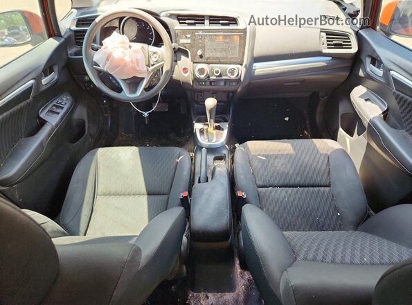 3HGGK5H87JM715454 2018 HONDA FIT Orange Vista del salpicadero