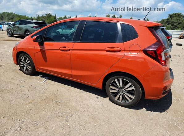 3HGGK5H87JM715454 2018 HONDA FIT Orange Trasero izquierdo