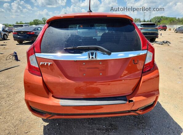 3HGGK5H87JM715454 2018 HONDA FIT Orange Vista trasera