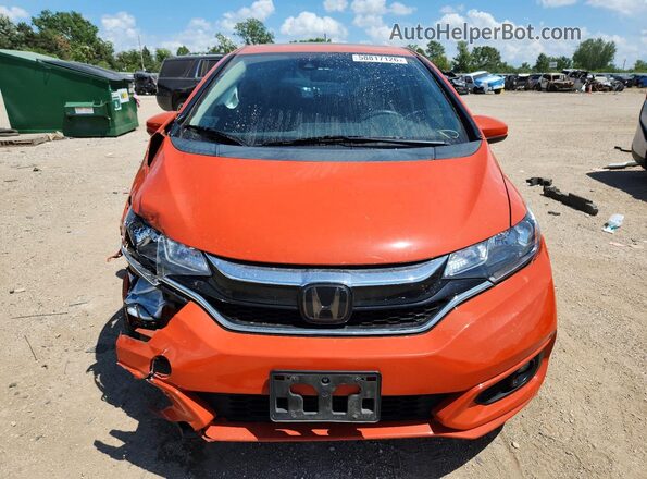 3HGGK5H87JM715454 2018 HONDA FIT Orange Vista frontal