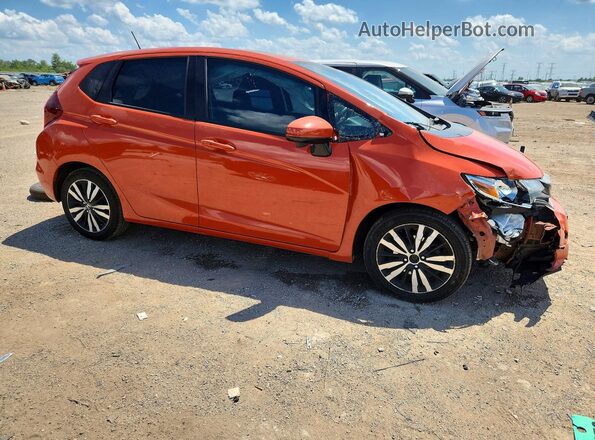 3HGGK5H87JM715454 2018 HONDA FIT Orange Delantero derecho
