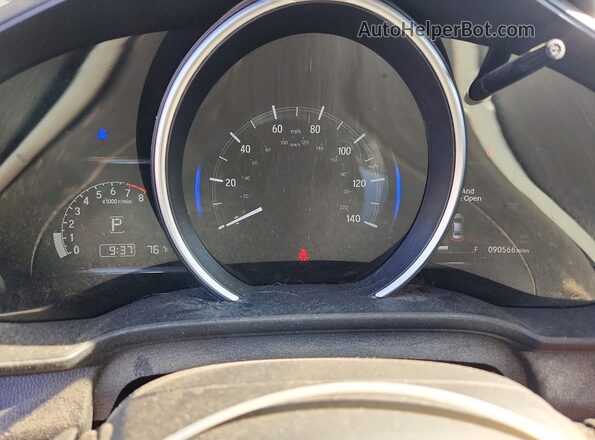3HGGK5H87JM728687 2018 HONDA FIT White Widok zestawu wskaźników