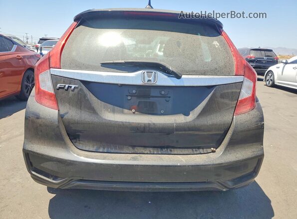 3HGGK5H87KM746057 2019 HONDA FIT Black Rear view