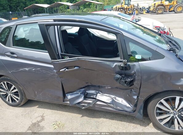 3HGGK5H88KM718042 2019 HONDA FIT Gray Front view