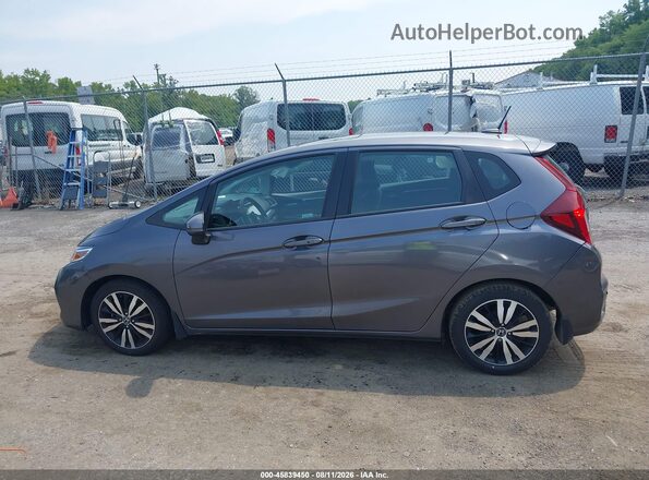3HGGK5H88KM718042 2019 HONDA FIT Gray Rear interior view