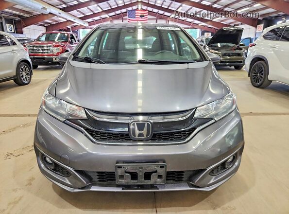 3HGGK5H89JM709106 2018 HONDA FIT Gray Հետևի նստատեղերի տեսք