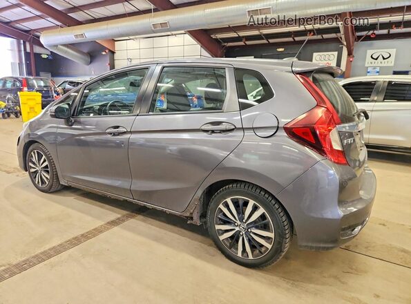 3HGGK5H89JM709106 2018 HONDA FIT Gray Առջևի աջ
