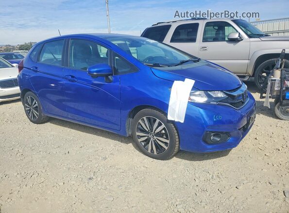 3HGGK5H89JM714273 2018 HONDA FIT Blue Przód prawy