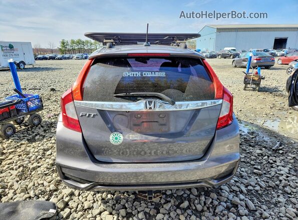 3HGGK5H89KM747730 2019 HONDA FIT Gray Հետևի տեսք