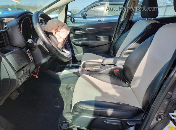 3HGGK5H89KM747730 2019 HONDA FIT Gray Սալոնի դիմացի տեսք