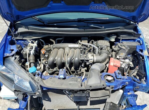3HGGK5H89LM700408 2020 HONDA FIT Blue Widok wnętrza z tyłu