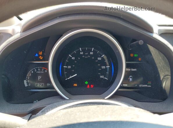 3HGGK5H89LM700408 2020 HONDA FIT Blue Widok zestawu wskaźników