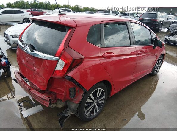 3HGGK5H89LM720206 2020 HONDA FIT Red Rear right