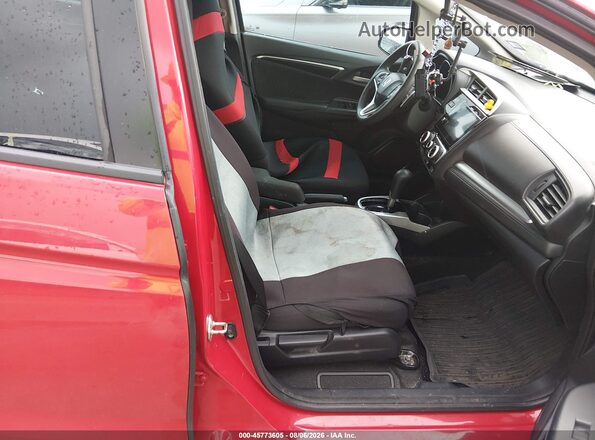 3HGGK5H89LM720206 2020 HONDA FIT Red Front interior view