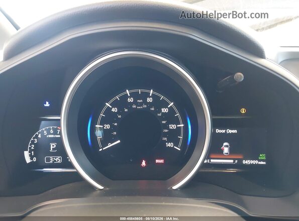 3HGGK5H8XKM744285 2019 HONDA FIT Белый Вид задних сидений
