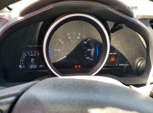 3HGGK5H8XLM719257 2020 HONDA FIT Black Instrument cluster view