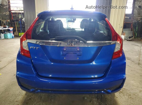 3HGGK5H90LM715291 2020 HONDA FIT Blue უკანა ხედი