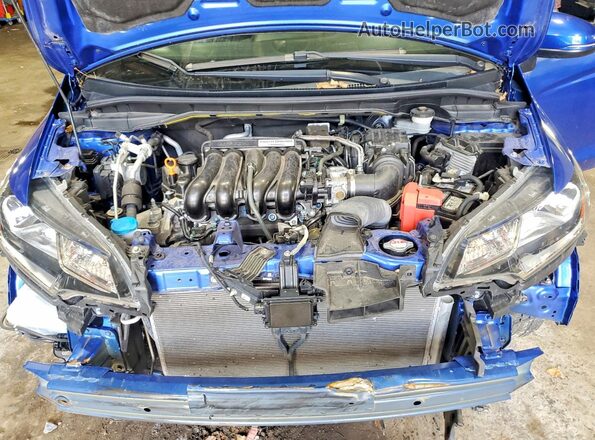 3HGGK5H90LM715291 2020 HONDA FIT Blue უკანა სალონის ხედი