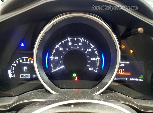 3HGGK5H90LM715291 2020 HONDA FIT Blue ხელსაწყოთა პანელის ხედი