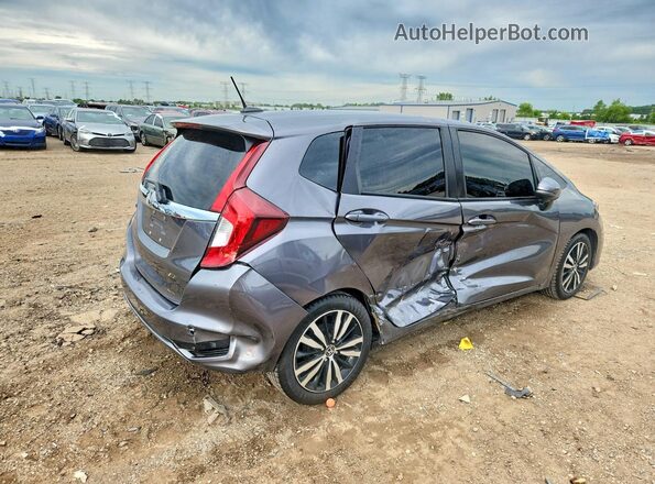 3HGGK5H94JM710981 2018 HONDA FIT Gray Trasero derecho