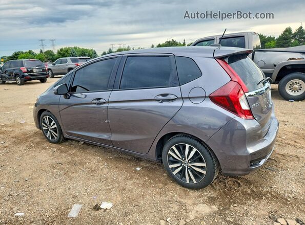 3HGGK5H94JM710981 2018 HONDA FIT Gray Trasero izquierdo