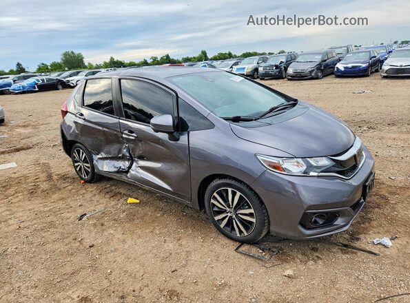 3HGGK5H94JM710981 2018 HONDA FIT Gray Delantero derecho