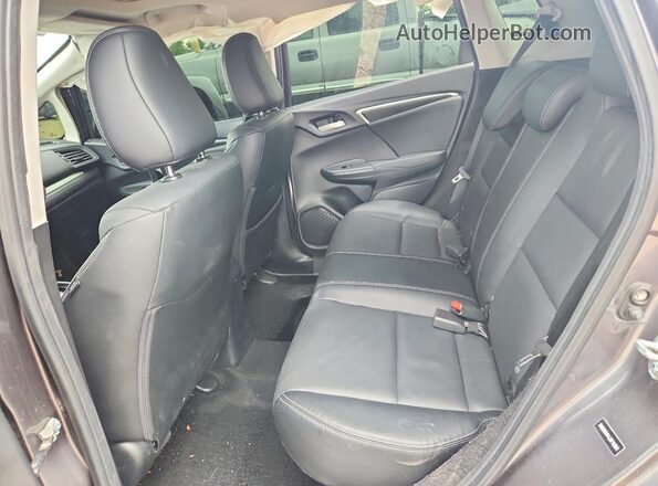 3HGGK5H94JM710981 2018 HONDA FIT Gray Vista de los asientos traseros