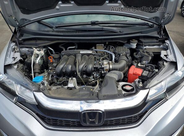 3HGGK5H98LM710338 2020 HONDA FIT Gray Widok wnętrza z tyłu