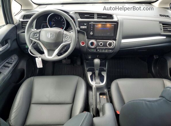 3HGGK5H98LM710338 2020 HONDA FIT Gray Widok deski rozdzielczej