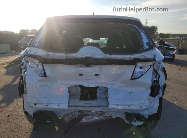 3KMJA3DE4SE005136 2025 HYUNDAI TUCSON Белый Вид сзади