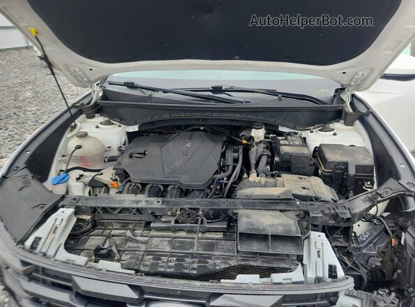 3KMJACDE1SE010052 2025 HYUNDAI TUCSON White ძრავის განყოფილების ხედი
