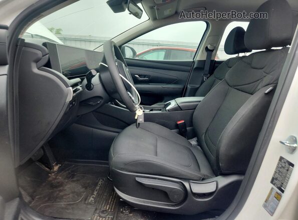 3KMJACDE1SE010052 2025 HYUNDAI TUCSON White წინა სალონის ხედი