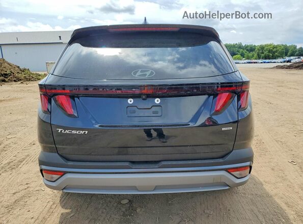 3KMJBCDE2SE013345 2025 HYUNDAI TUCSON Black Widok z tyłu
