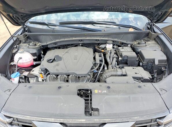 3KMJBCDE2SE013345 2025 HYUNDAI TUCSON Black Widok komory silnika